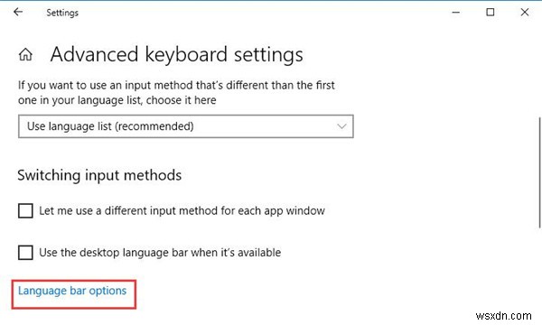 Làm cách nào để thay đổi bố cục bàn phím trên Windows 10? 
