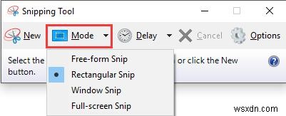 Cách sử dụng Snipping Tool để chụp ảnh màn hình 