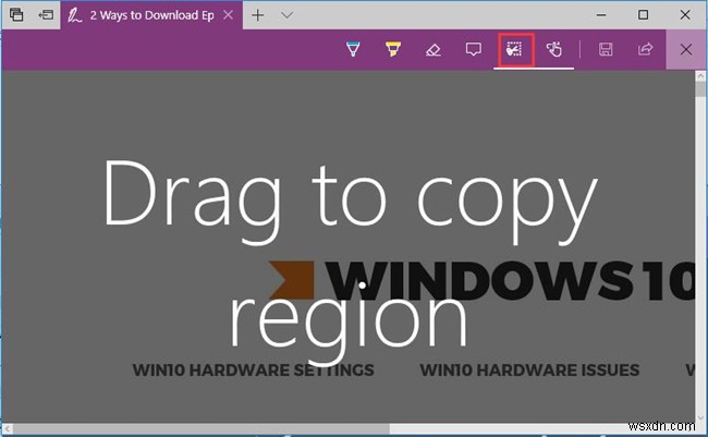 Cách sử dụng Web Notes trên Microsoft Edge trên Windows 10 