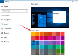 Cách tùy chỉnh màu Windows 10 