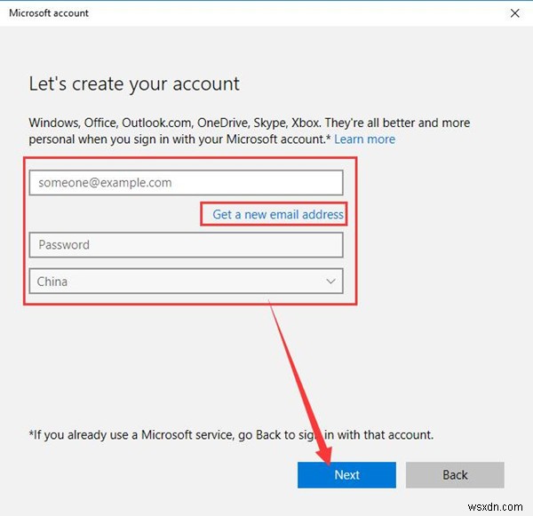 Cách sử dụng tài khoản Microsoft trên Windows 10 