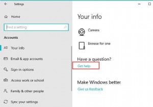 Làm cách nào để nhận trợ giúp trong Windows 10? 