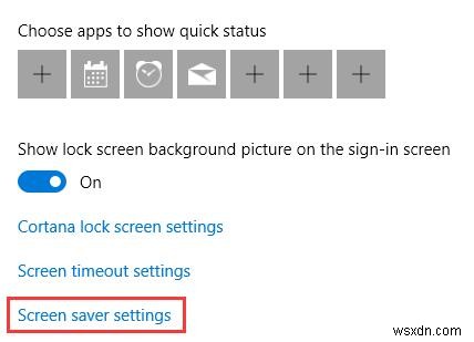 Làm cách nào để thay đổi cài đặt trình bảo vệ màn hình trên Windows 10? 