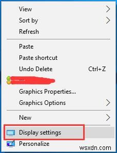 Cách thay đổi độ phân giải màn hình trên Windows 10 