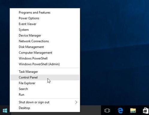 5 cách nhanh nhất để mở Control Panel trên Windows 10 