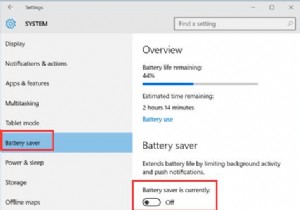 Cách sử dụng Chế độ tiết kiệm pin trên Windows 10 