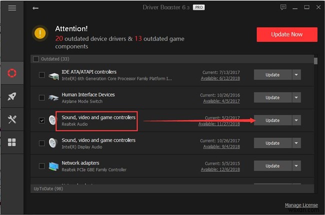 3 cách cập nhật trình điều khiển âm thanh Realtek HD cho Windows 10 