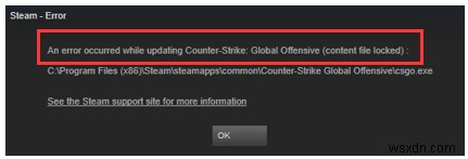 Đã sửa lỗi:Lỗi tệp nội dung Steam bị khóa (Cập nhật năm 2022) 