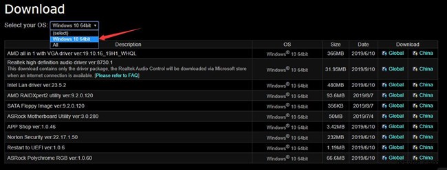 Tải xuống Trình điều khiển bo mạch chủ Asrock cho Windows 10, 8, 7 