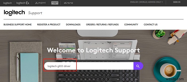 Tải xuống trình điều khiển Logitech G933 trên Windows 10, 8, 7 