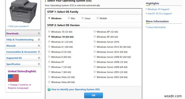 Tải xuống Trình điều khiển Brother MFC-l2700DW cho Windows 10/8/7 / XP / Vista 