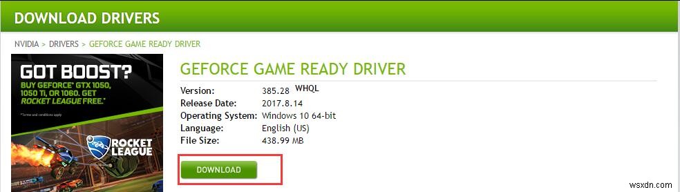 Cách cập nhật thủ công trình điều khiển GeForce trên Windows 10 