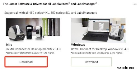 Tải xuống và cập nhật DYMO LabelWriter 450 Drivers cho Windows 11, 10, 7 và Mac 