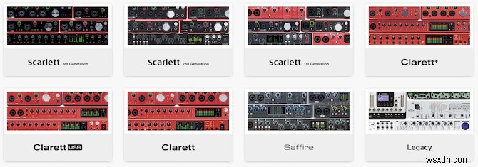 Tải xuống Focusrite Scarlett Solo Driver trên Windows 11, 10, 8, 7 và Mac 