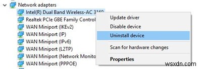 Đã sửa lỗi:WIFI Không có Internet, Windows 10 an toàn 