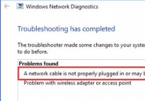 Khắc phục:  A network cable is not properly plugged in or may be broken  trên Windows 10