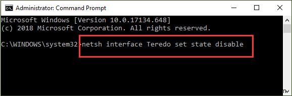 Đã sửa:Teredo không thể đủ điều kiện trên Windows 10 