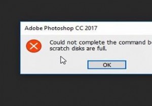 Photoshop Scratch Disk Full - Giải thích đầy đủ &6 giải pháp 