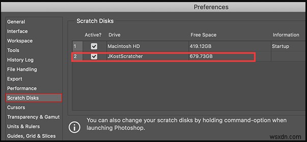 Photoshop Scratch Disk Full - Giải thích đầy đủ &6 giải pháp 