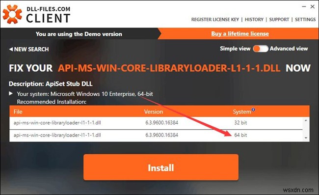 Đã sửa lỗi:thiếu api-ms-win-core-libraryloader-l1-1-1.dll trên Windows 10 