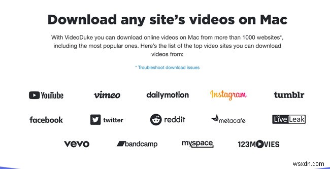 Đánh giá VideoDuke:Nhận Video Truyền trực tuyến trên Mac 