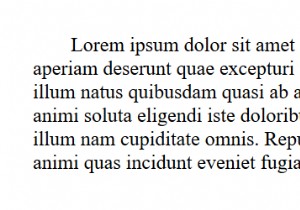 Cách thụt lề đoạn văn bản trong HTML / CSS 