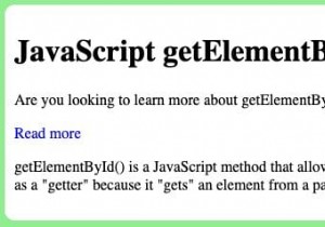 Cách Sử Dụng getElementById Trong JavaScript