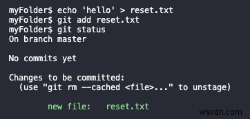 Git Reset để Cứu hộ 