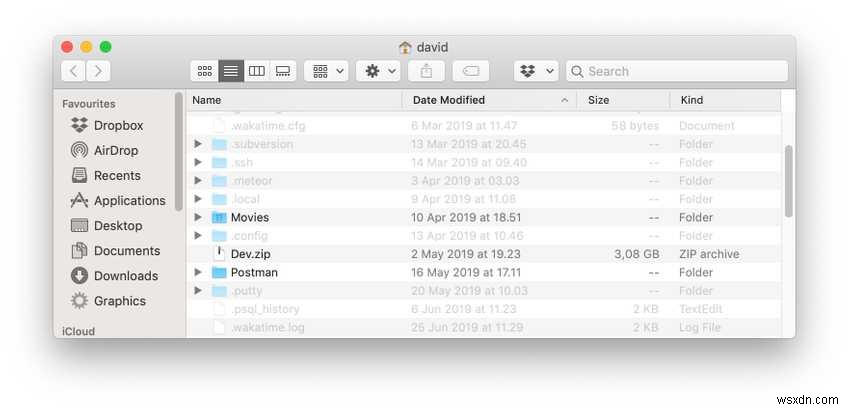 Cách hiển thị tất cả các tệp ẩn trên Mac 
