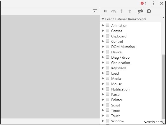 Làm thế nào để tìm ra sự kiện JavaScript nào được kích hoạt? 