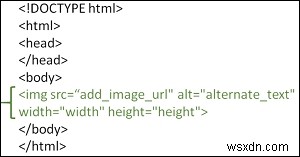 Làm cách nào để đặt src thành thẻ img trong HTML từ một miền khác? 