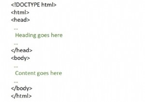 Các thẻ thiết yếu (essential) cho tài liệu HTML?