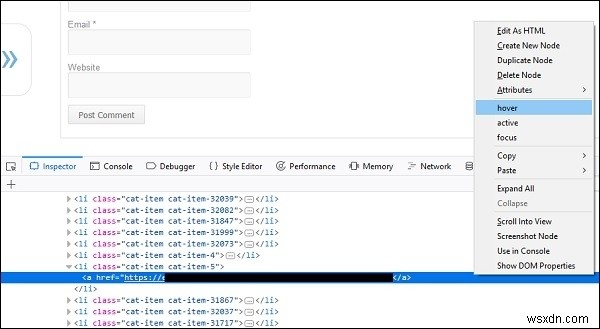 Làm cách nào để gỡ lỗi các vấn đề khi di chuột qua CSS / JavaScript? 