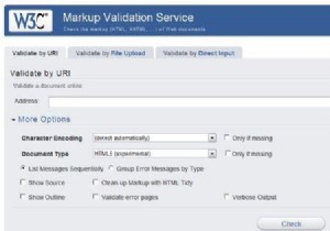 Trình xác thực đánh dấu W3C cho HTML5 