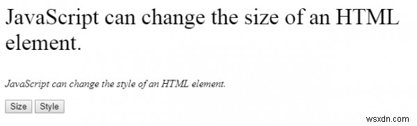 Làm cách nào để thay đổi kiểu css của các phần tử trong JavaScript? 