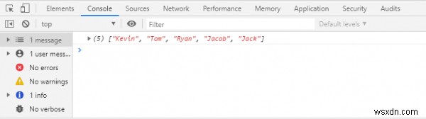 Hàm Array.of () trong JavaScript 