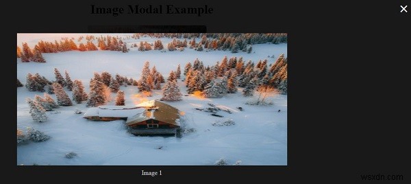 Làm cách nào để tạo Hình ảnh phương thức đáp ứng với CSS và JavaScript? 