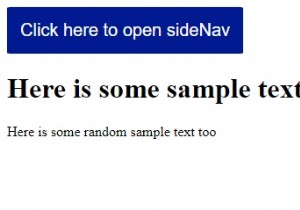 Làm cách nào để tạo menu thanh bên có thể thu gọn bằng CSS và JavaScript? 