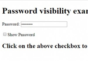 Cách bật/tắt hiển thị mật khẩu (toggle password visibility) với JavaScript