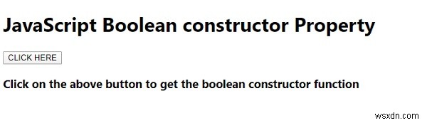 Thuộc tính hàm tạo Boolean trong JavaScript 