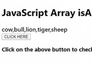 Phương thức JavaScript Array.isArray () 