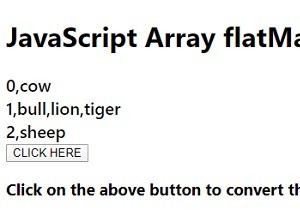 array.flatMap () trong JavaScript 