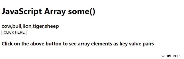 Phương thức array.entries () trong JavaScript. 