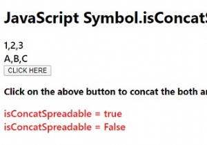 Symbol.isConcatSpreadable trong JavaScript