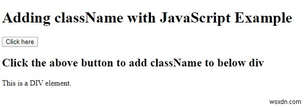 Làm cách nào để chuyển đổi giữa thêm và xóa tên lớp khỏi một phần tử bằng JavaScript? 