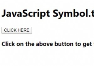 Biểu tượng JavaScript Symbol.toStringTag 