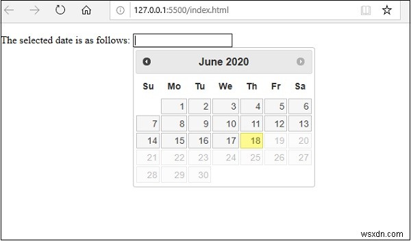 Làm cách nào để tắt các ngày trong tương lai trong JavaScript Datepicker? 