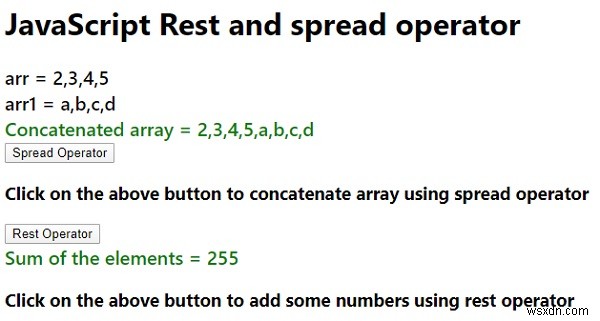 Toán tử Rest và Spread trong JavaScript 