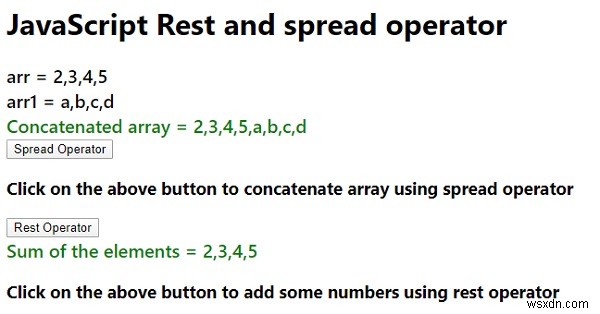 Toán tử Rest và Spread trong JavaScript 