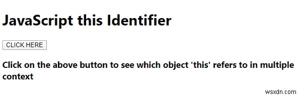 Giải thích JavaScript từ khóa này? 